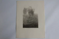 Lithographie originale Monique MERCIER L'allée 1975 (53159)
