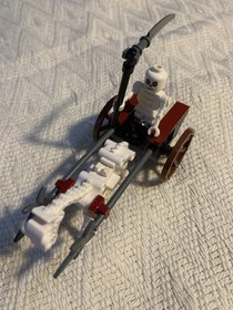 Lego Castle fantasy Era Skeleton Chariot Set 5372 2008 Complete Unreleased Set