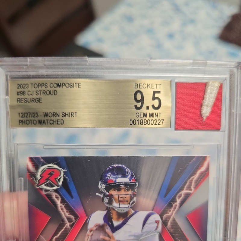 🔥 Topps 2023 Composite CJ Stroud #98 Resurgence ROOKIE Houston Texans NFL