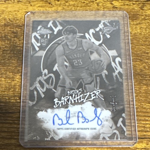 Brooks Barnhizer – 2025-26 Topps Chrome Cactus Jack Basketball · Cactus Ink #CI-BB Brooks Barnhizer