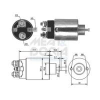 Meat & Doria Magnetschalter Starter FüR Daewoo Kalos Klas 1.4 16V Lacetti