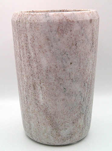 Hearth and Hand with Magnolia Marble Utensil Holder White w/Grey Tan Veining