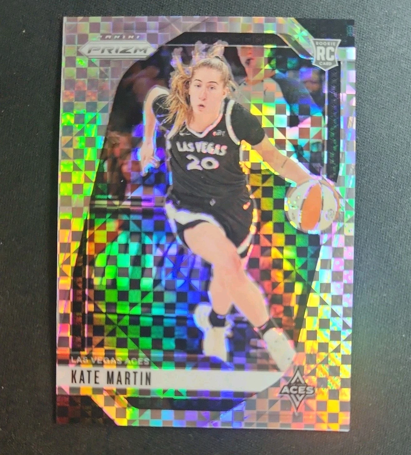 2024 Panini Prizm WNBA - Kate Martin #126 Checkerboard Prizm (RC)