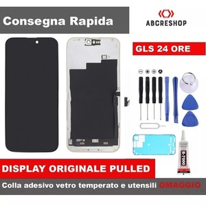 DISPLAY APPLE IPHONE 15 PRO MAX ORIGINALE PULLED SCHERMO TOUCH SCREEN NO ERRORE
