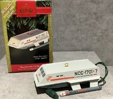 Star Trek Galileo Shuttlecraft Hallmark Light & Sound Ornament Boxed