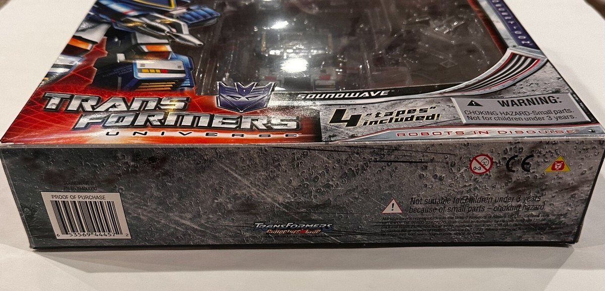 SDCC 2009 Transformers 25th Anniversary Transformers, Sound Wave w