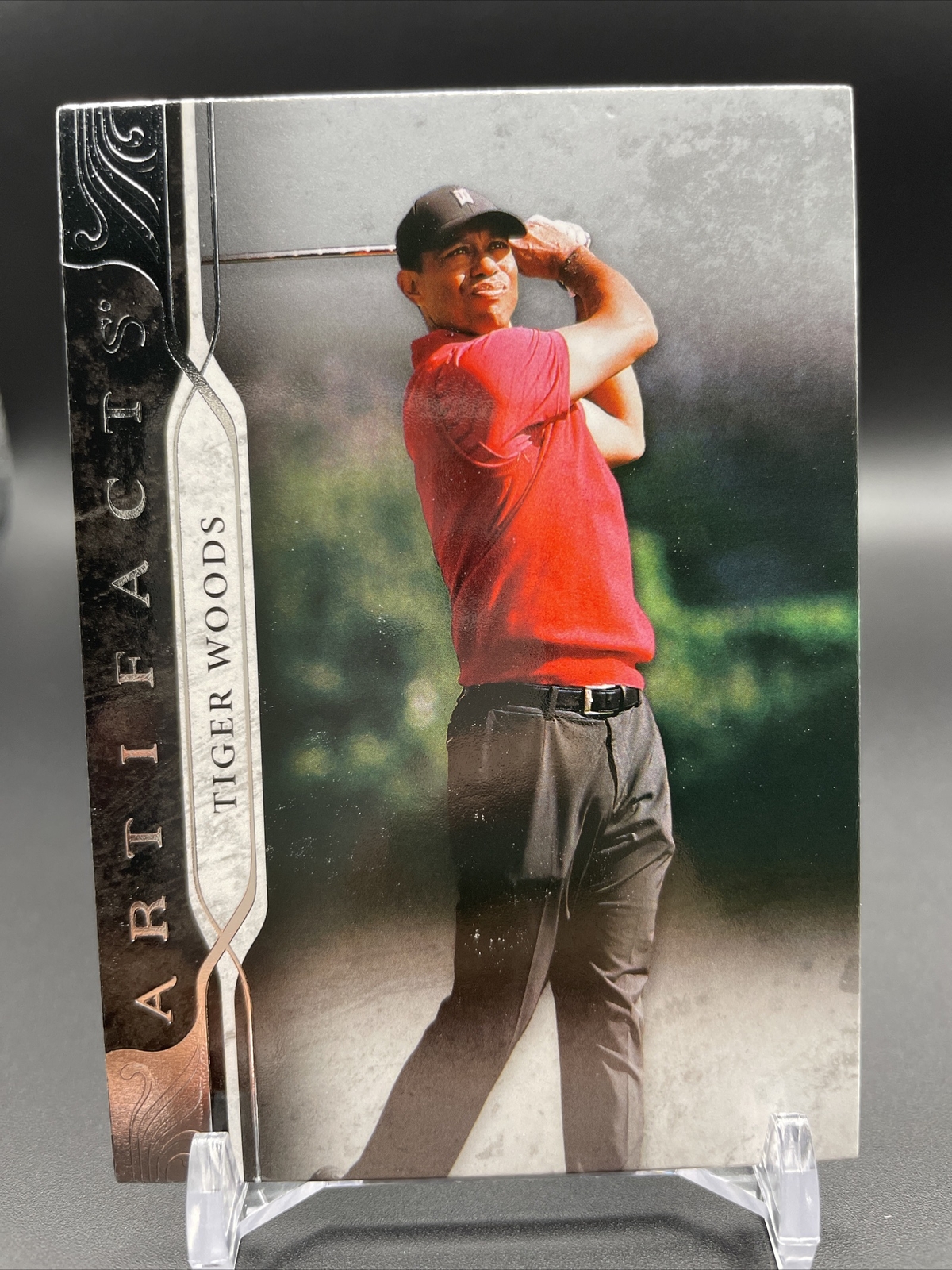 TIGER WOODS - 2021 Upper Deck Artifacts Golf #1 PGA Tour