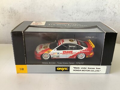 Die Cast Onyx XT056 1:43 Honda Accord STW 1997 Marco Werner (DF659-19S1/4)