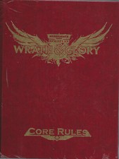 Warhammer 40K  40,000 RPG Core Rulebook Wrath  Glory HC NEW OOP Red Limited