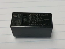 10pcs Omron G2RL-1-E Power Relay SPDT 16A 250VAC 5 to 24VDC Slim PCB Mount RH