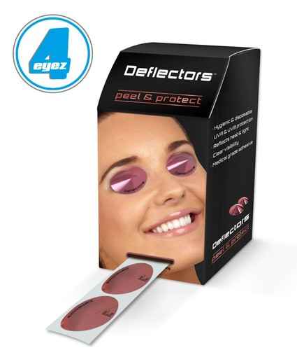 Disposable UV Sunbed Tanning Eyewear Protection Sticky Goggles Rolls or Packs - Picture 5 of 6
