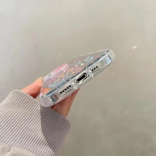 Red Cherries Cherry Mobile Phone Case Transparent Clear iPhone 15 Plus - Photo 6 sur 6