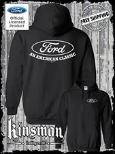 Ford Logo An American Classic 2-Sided Hoodie / Sweatshirt