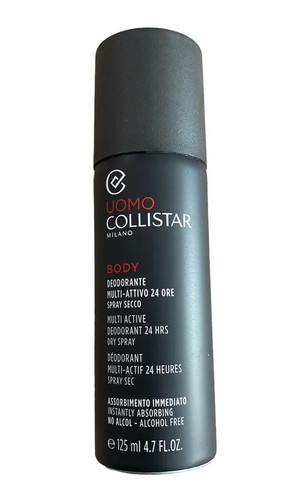 COLLISTAR UOMO DEODORANTE MULTI-ATTIVO 24 ORE SPRAY SECCO 125 ML - Imagen 2 de 3