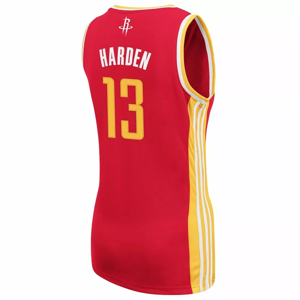 Men's houston rockets james harden top adidas black alternate replica jersey