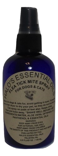 BUG SPRAY FOR DOGS 5 oz 100% PURE ESSENTIAL OILS - Picture 1 of 2