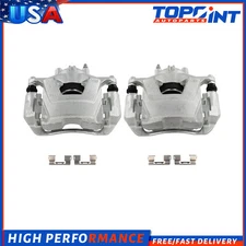 For 2012-2017 CHEVROLET SONIC w/ Bracket Set of  2 Front Brake Calipers
