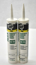Lot of 2 DAP Alex 10.1oz White Painters Acrylic Latex Caulk All Purpose