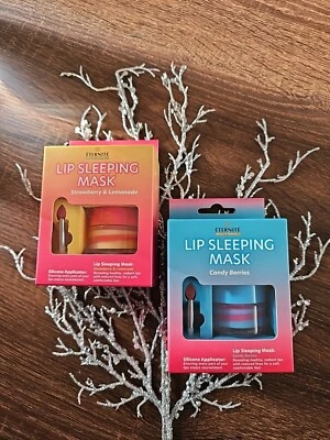 2 x Eternite Lip Sleeping Mask Duo Kits - Candy Berries & Strawberry & Lemonade