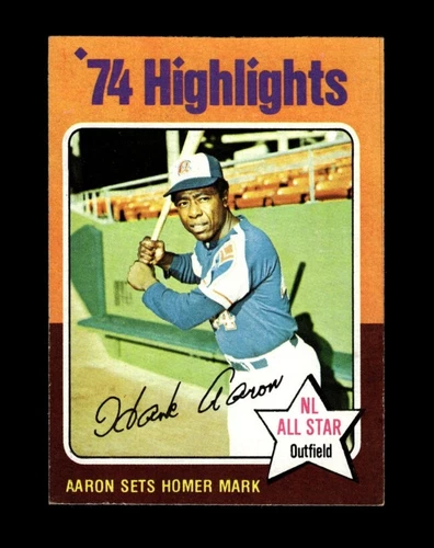 1975 Topps Set-Break #  1 Hank Aaron EX-EXMINT *GMCARDS*