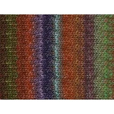 Noro Silk Garden Yarn -299 Orange, Green, Purple - 8 Skeins