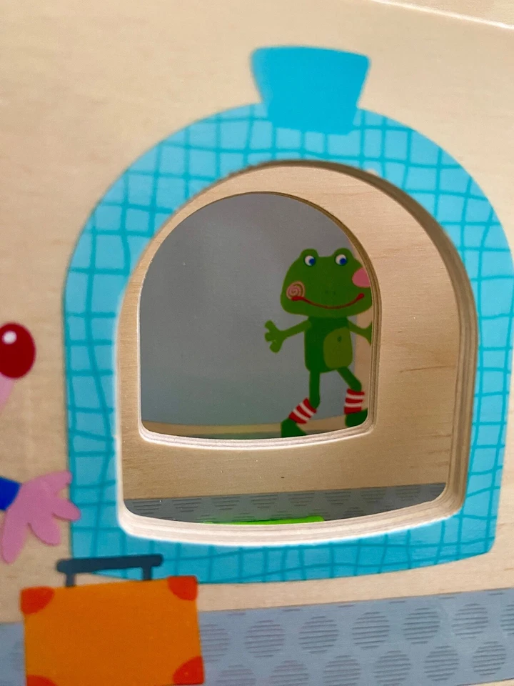 HABA KULLERBU Rollicking House Effect Ball Drop from City Stroll Playset RETIRED - Image 3 of 4