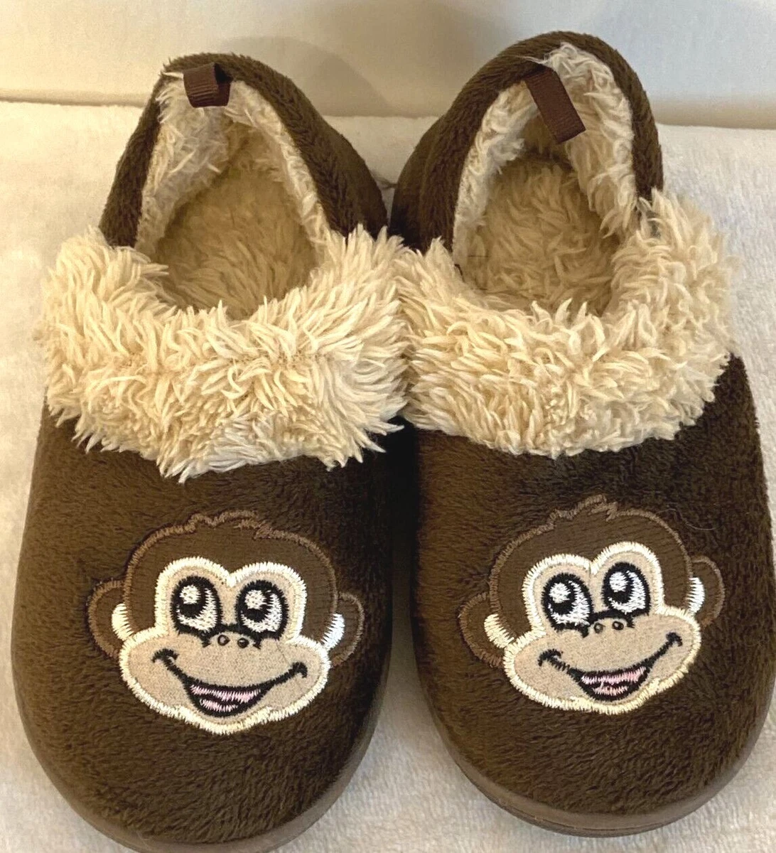 Boys monkey slippers sale