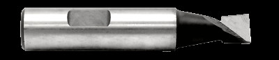 Stubby Boring Bar, HSS: Min. Bore: 1-1/4'', Max Depth: 1-31/32'', Shank 1''