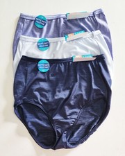 3 Vanity Fair Illumination Brief Panty Multi 13109 Sz 6/M - NWT