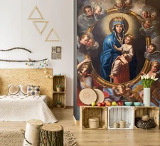 3D Religion Queen A6054 Wallpaper Wall Murals Removable Self-adhesive Amy 24