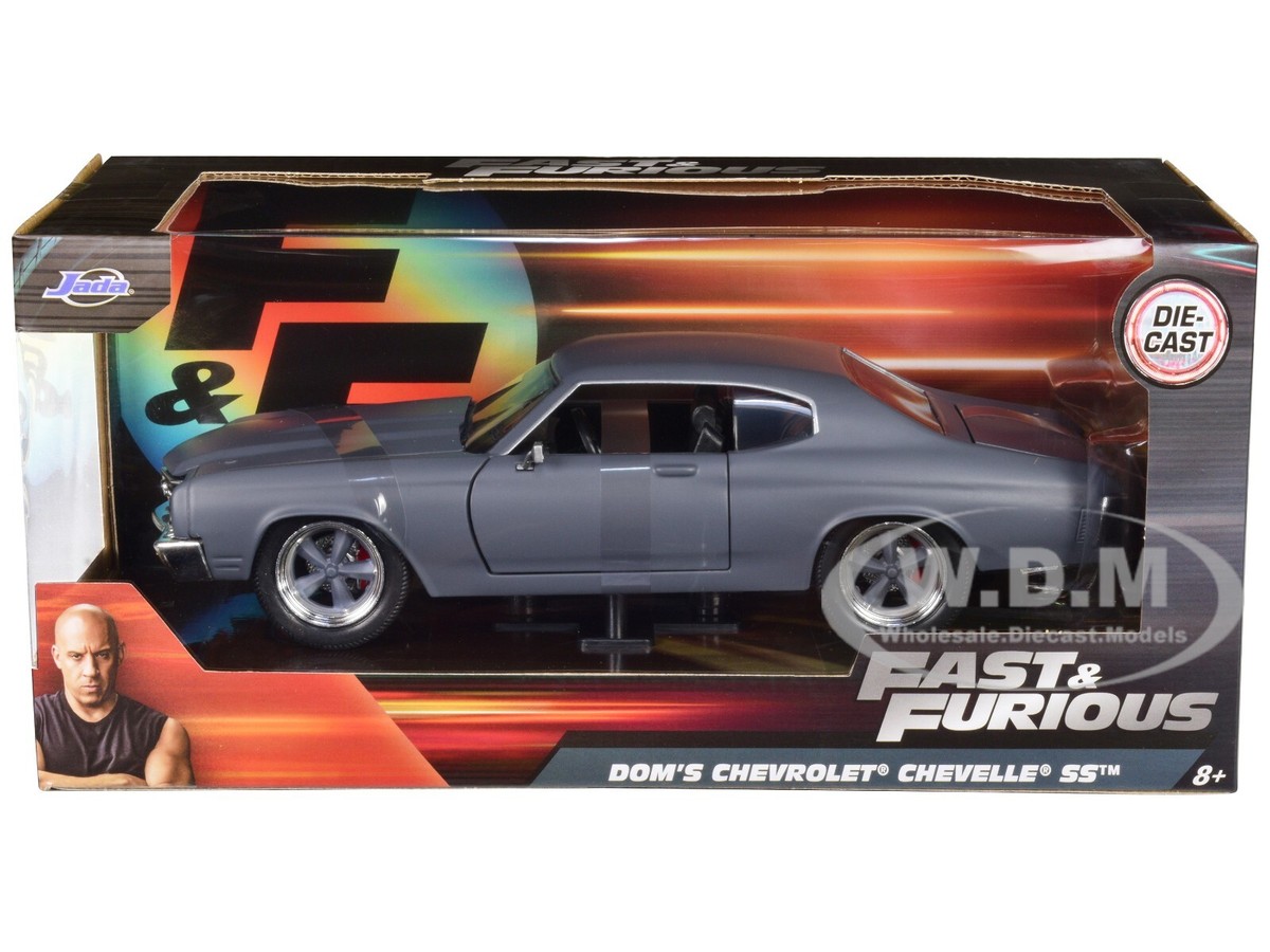 DOM'S CHEVROLET CHEVELLE SS MATT GRAY 