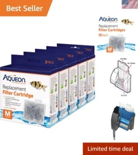 15 Pack Medium Aqueon Aquarium Filter Cartridges - Crystal Clear Water