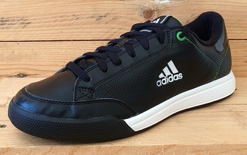 Adidas Oracle Logo IV Leather Trainers UK8/US8.5/EU42 U43827 Black/White/Green - 第 3/12 張圖片