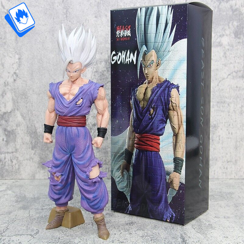 DRAGON BALL SUPER FIGURA DE ACCIÓN HIJO GOHAN BESTIA MODELO REGALO ANIME JUGU...