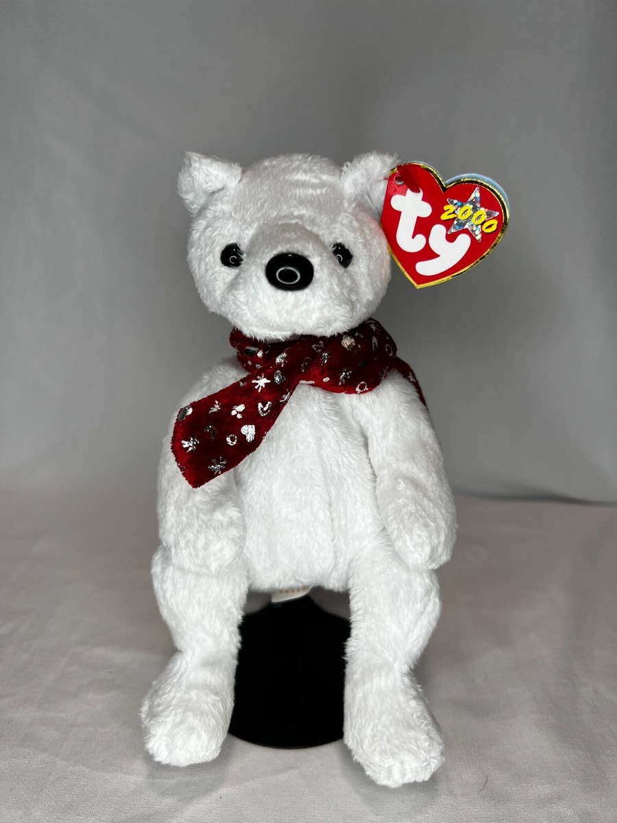2000 Holiday Teddy Ty Beanie Baby, Birthday December 24, 2000
