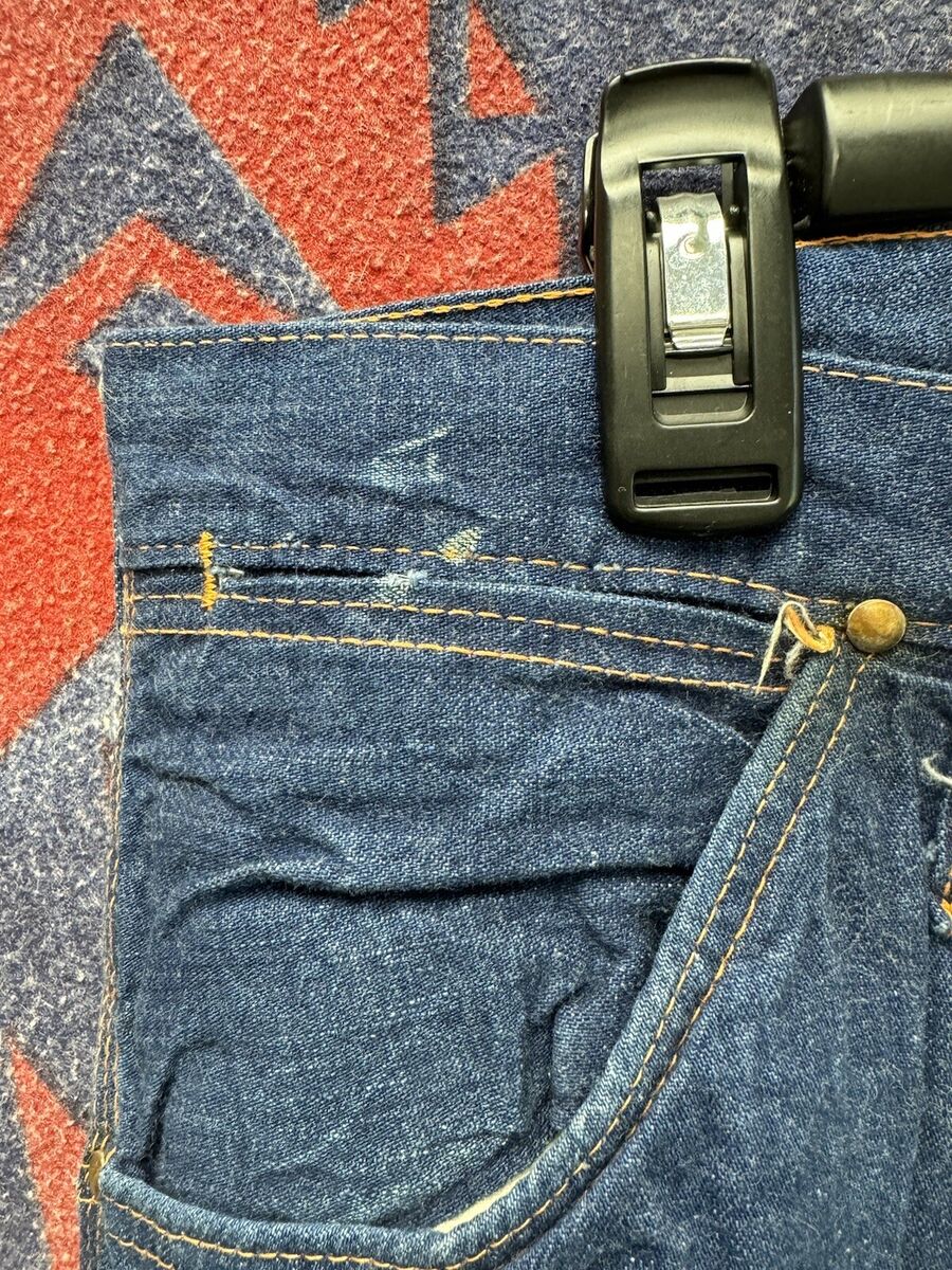 Vintage Old Kentucky Well Made Sanforized Denim Jeans 35x27 Vintage Old Kentucky Well Made Sanforized Denim Jeans 35x27
