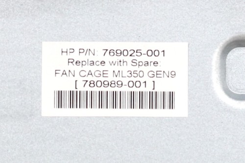 HP ProLiant ML350 G9 Server 6-Fan Assembly With Cage P/N: 769025-001 Tested - Photo 5/5