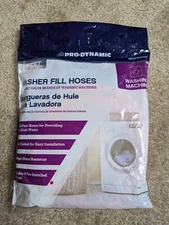 Pro-Dynamic PDWASHRB 5ft Long Rubber Red And Blue Washer Fill Hoses