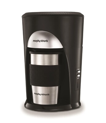 Morphy Richards Filterkaffeemaschine  Edelstahl Coffee-to-Go Kaffeemaschine
