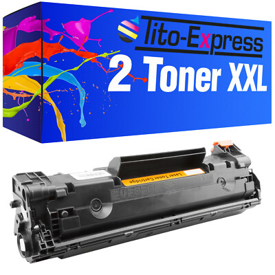 2x Toner PlatinumSerie für Canon CRG-725 CRG725 CRG 725 i-SENSYS 6000 6020 6030 