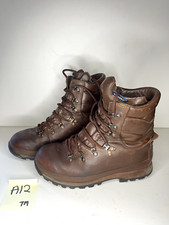 British Army Issue Altberg Brown Boots - Size 7M - Grade 1 Good Condition #A12