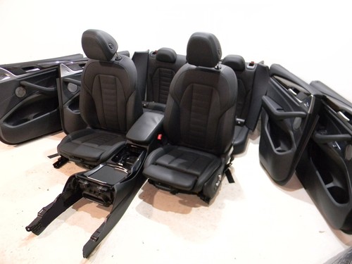 BMW G01 G08 x3 Lederausstattung Sportsitze Sitze Seats Leather VERNASCA BLACK