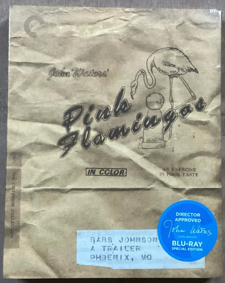 Pink Flamingos (Criterion July 2022) Blu-ray John Waters, Divine New w Slipcover - Image 4 of 4