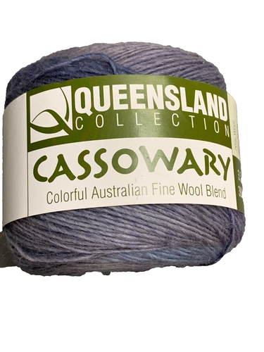 Queensland Collection Yarn, Cassowary, Pacific Sky, 3.52oz, 380yrds #1 Superfine - Picture 2 of 3