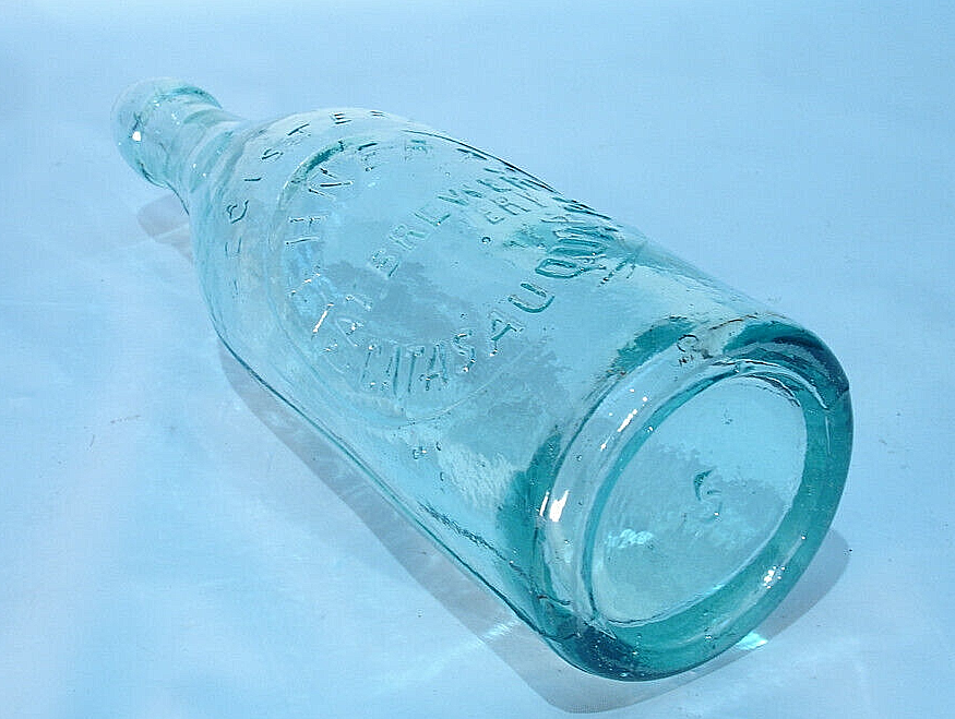 LEHNERTS CAT BREWERY CATASAUQUA PA BOLB TOP BEER BOTTLE eBay