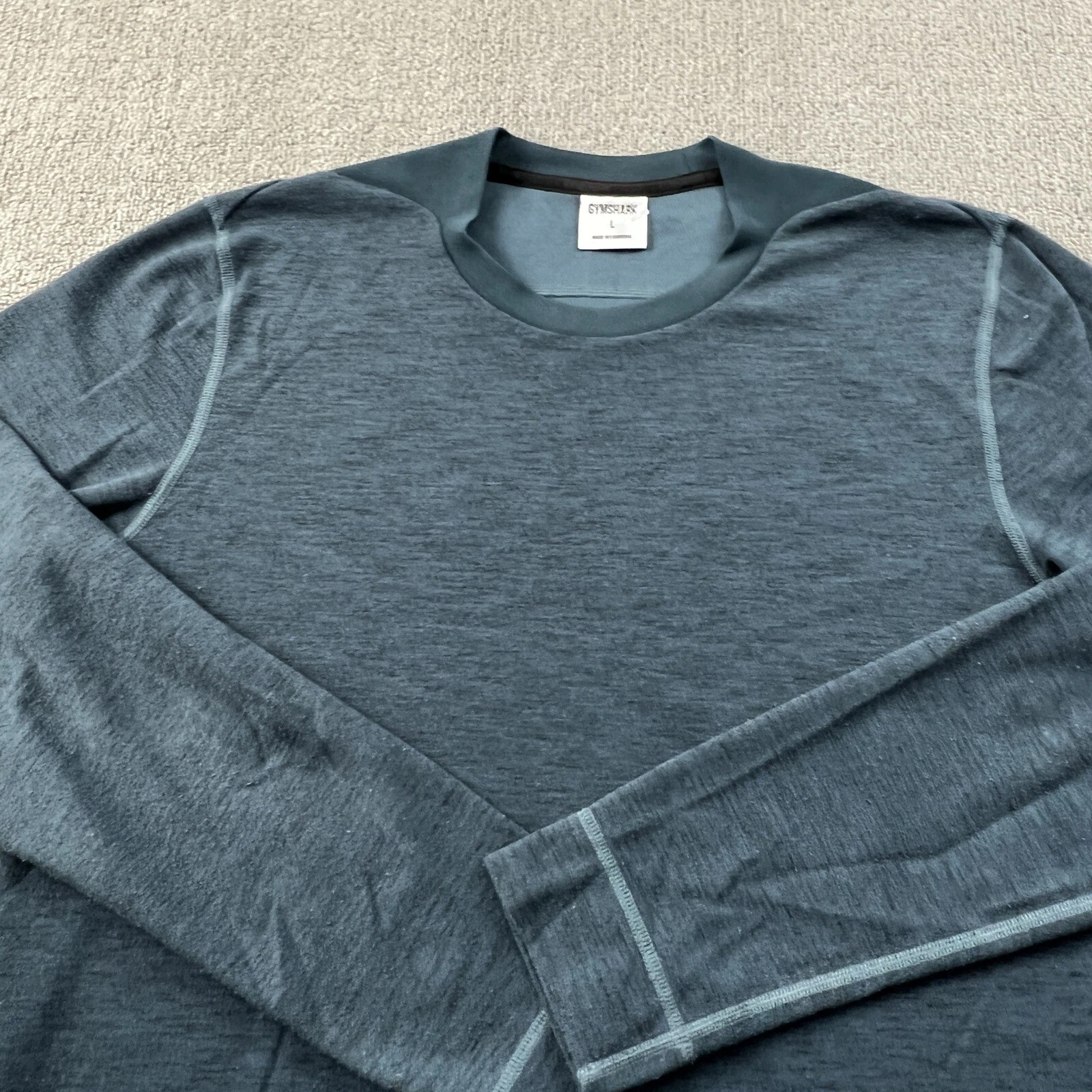 gymshark long sleeve lightweight lifting fitness sweater