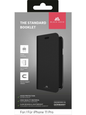 Black Rock Standard Booklet Apple iPhone 11 Pro Schutz Hülle Tasche Wallet C02