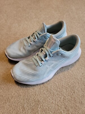 ASICS Womens Versablast Aqua Angel/White Running Shoes Sneakers Sz 9 M (B)