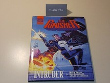 Marvel THE PUNISHER INTRUDER Hardcover Hardback(HC 1989) Mike Baron Vintage Rare