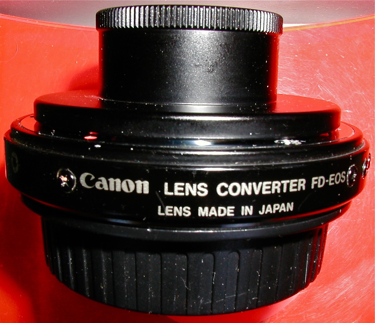 Canon - キャノン LENS CONVERTER FD-EOS Canon Lens Mount Converter - FD-EOS + Macro